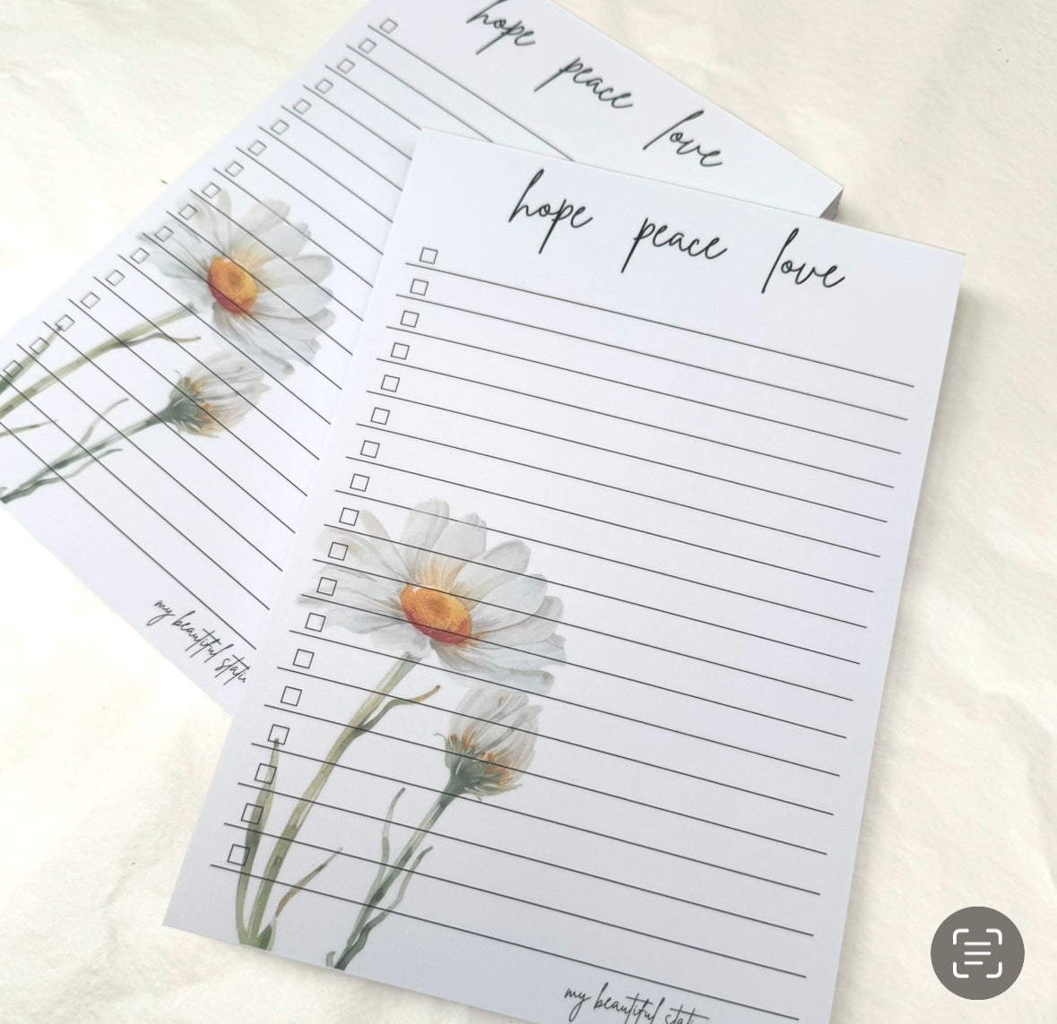 A5 note pads