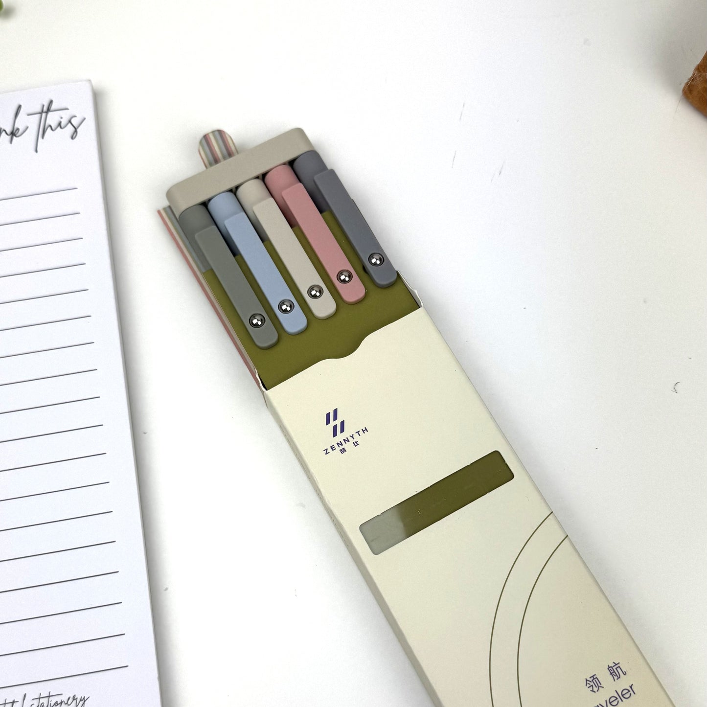Gel Pens, Pack of 5