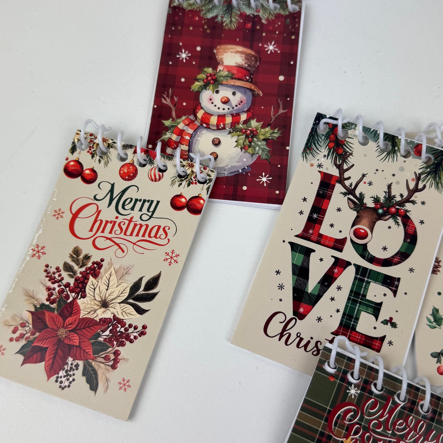 Christmas note books