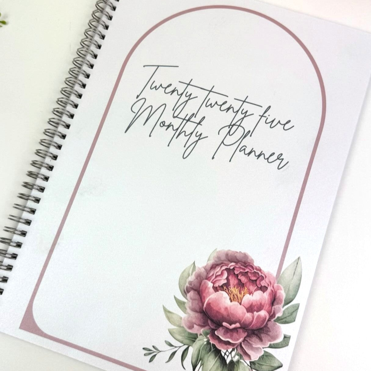 2025 Monthly Planner Book