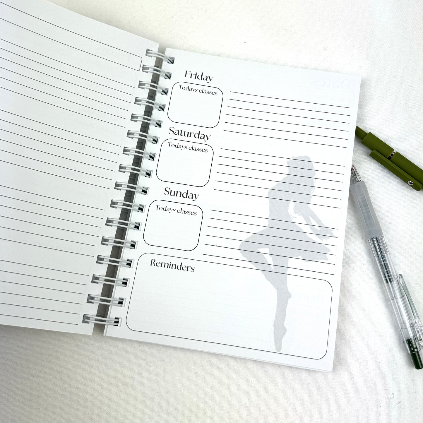 Dance Journal, Focused mind Focused body