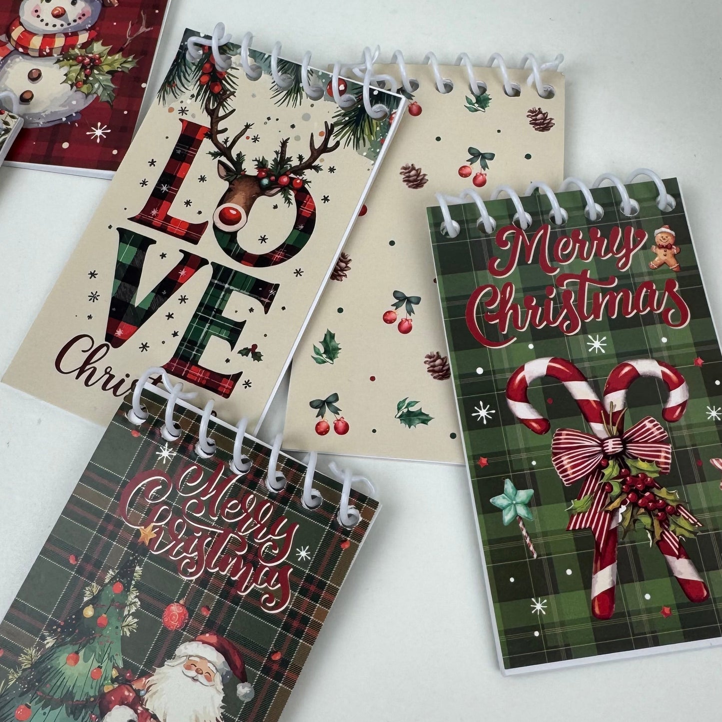 Christmas note books