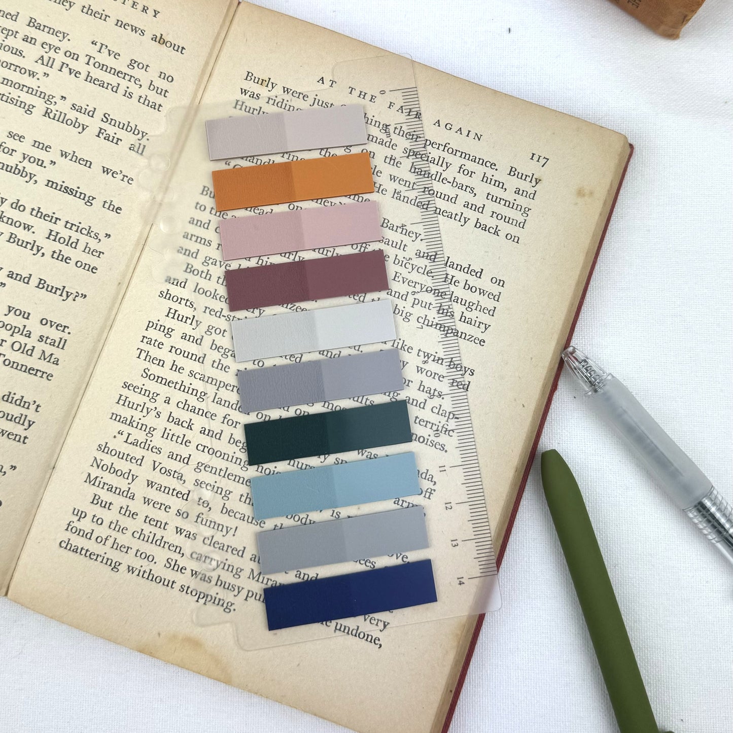 Sticky tabs and Journal ruler