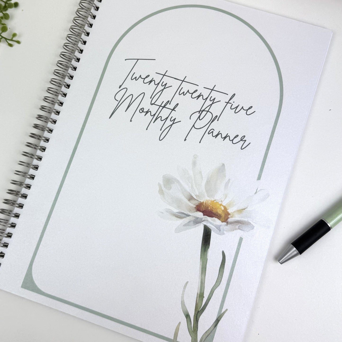 2025 Monthly Planner Book