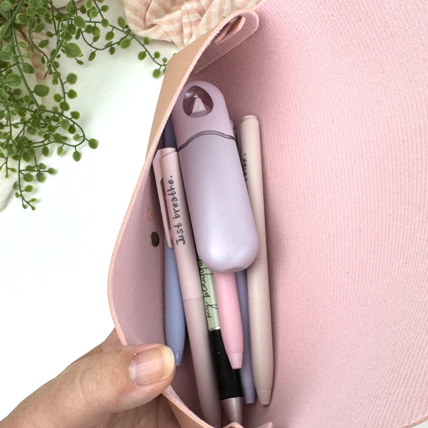 Leather Pencil Case