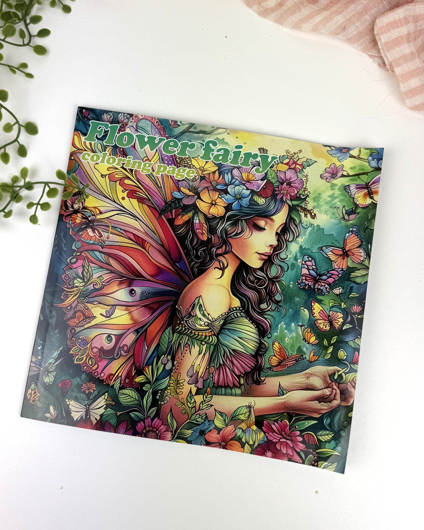 Fairy Coloring book