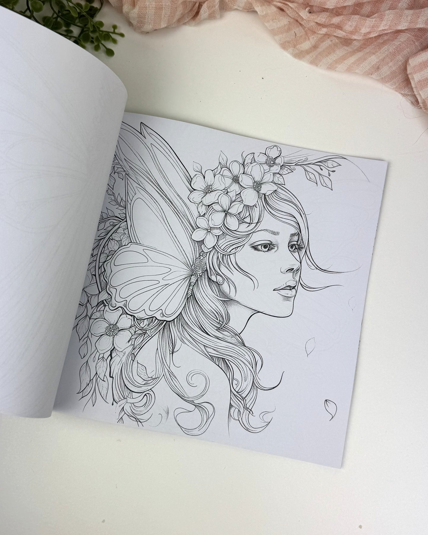 Fairy Coloring book