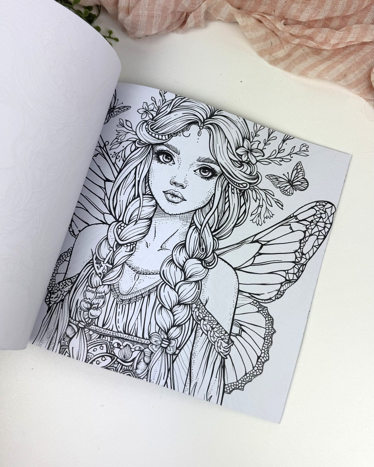 Fairy Coloring book