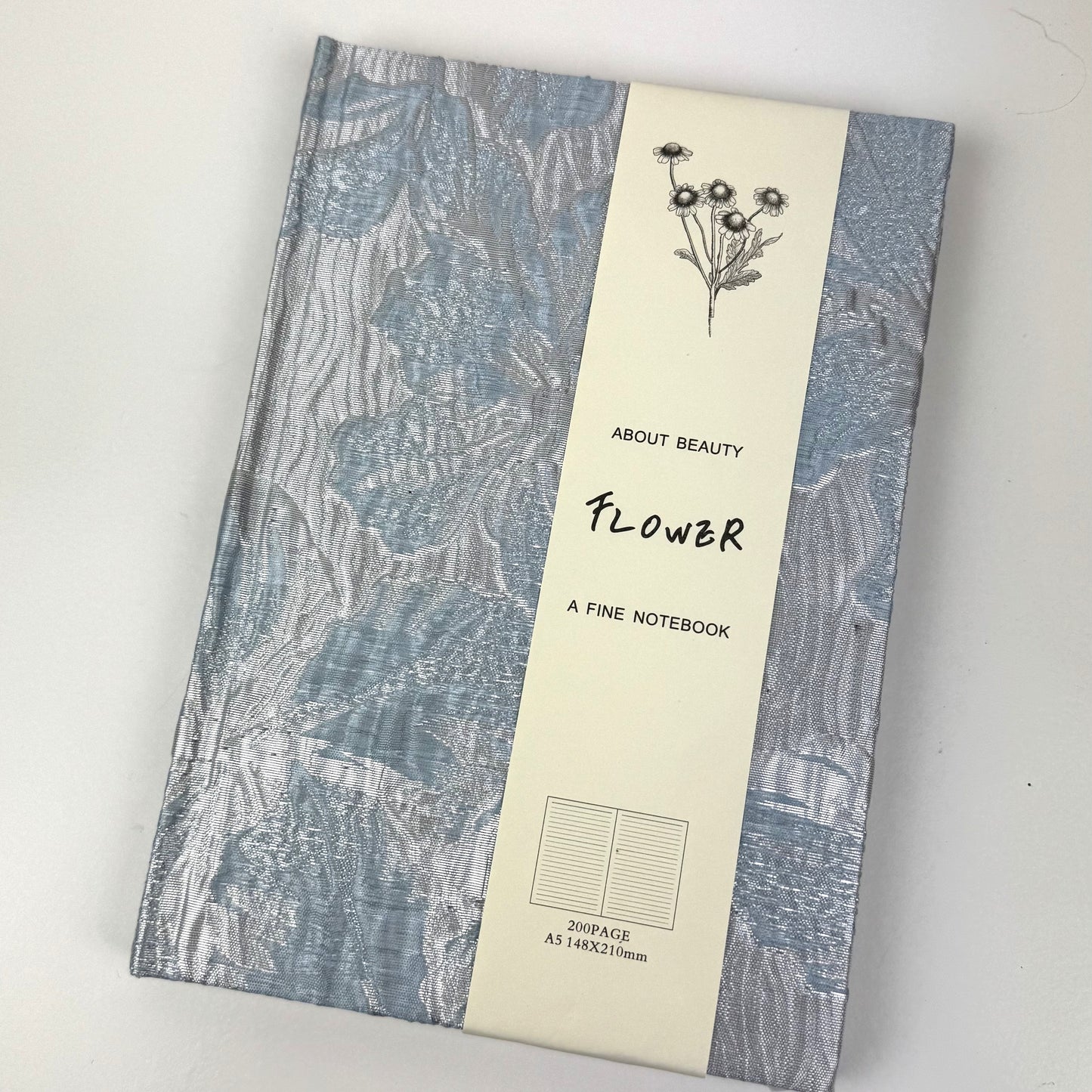 Note books jacquard fabric covers