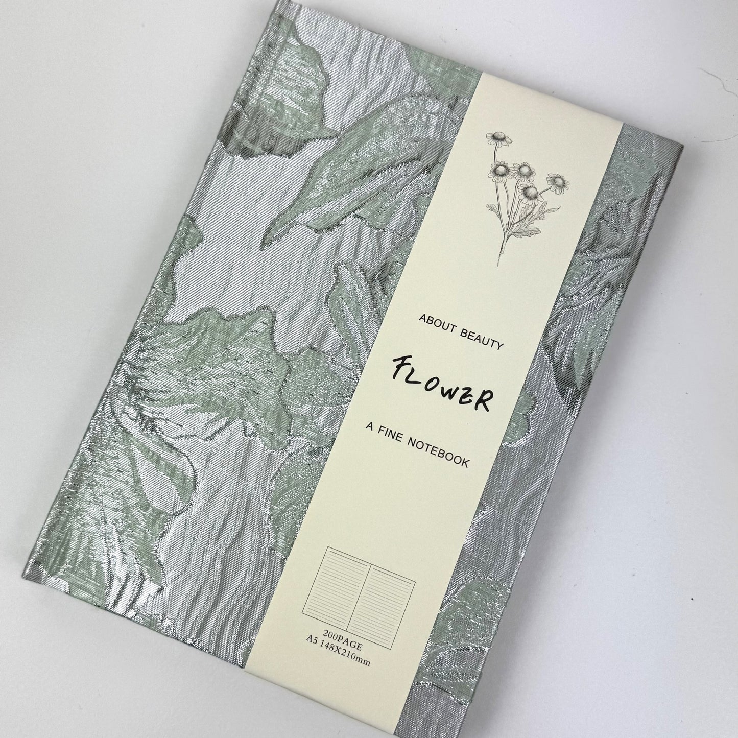 Note books jacquard fabric covers