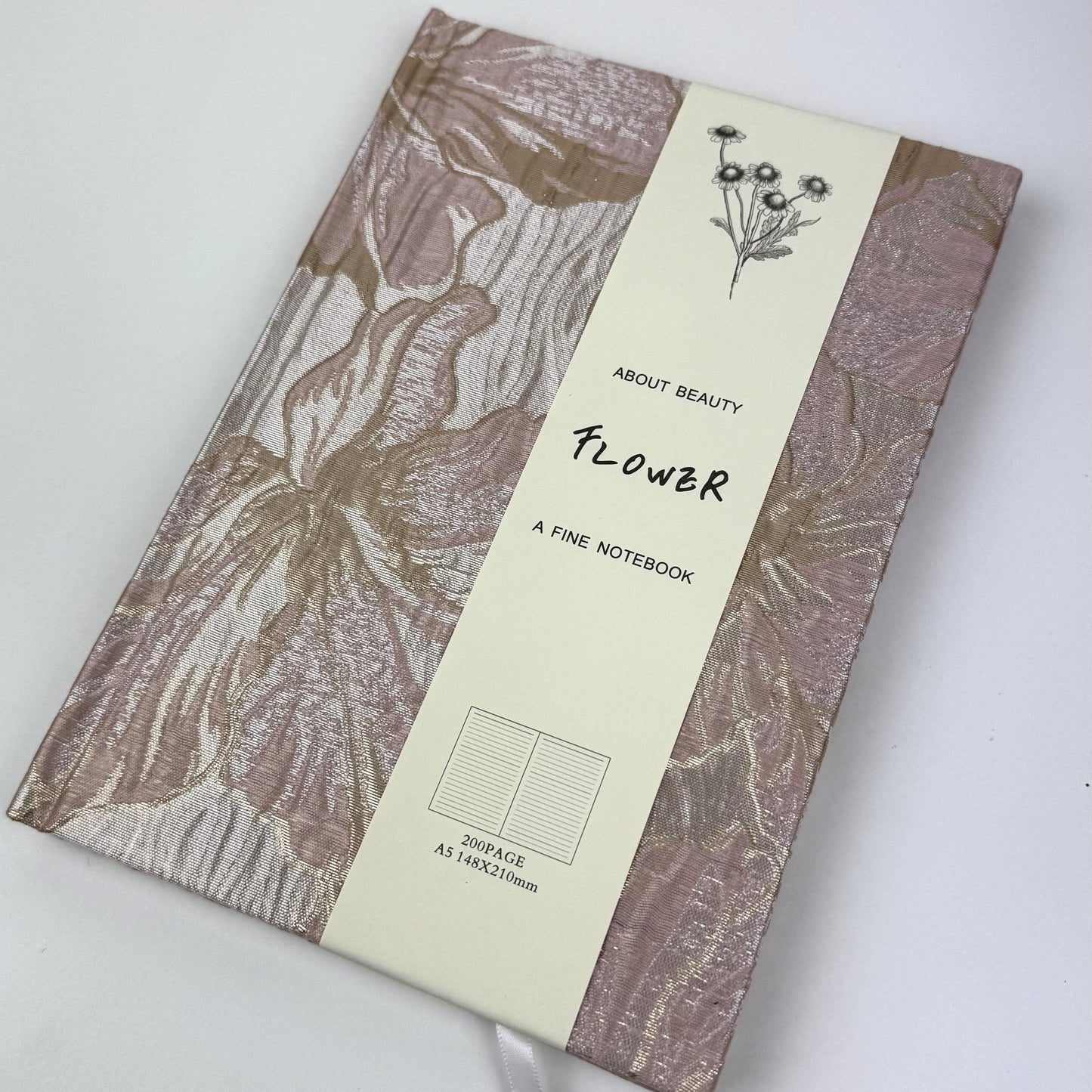 Note books jacquard fabric covers
