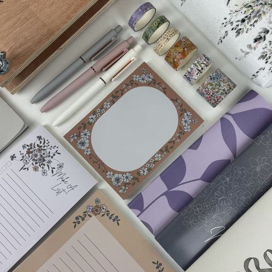 Petals and Paper Bundle