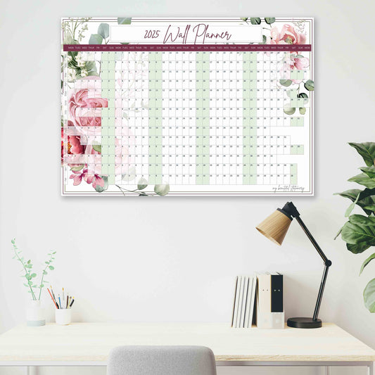 2025 Wall Planner Digital files only